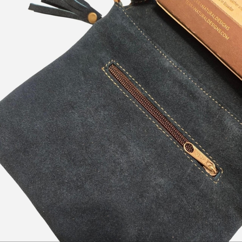 Embrodered Suede Purse - Picture 5 of 5